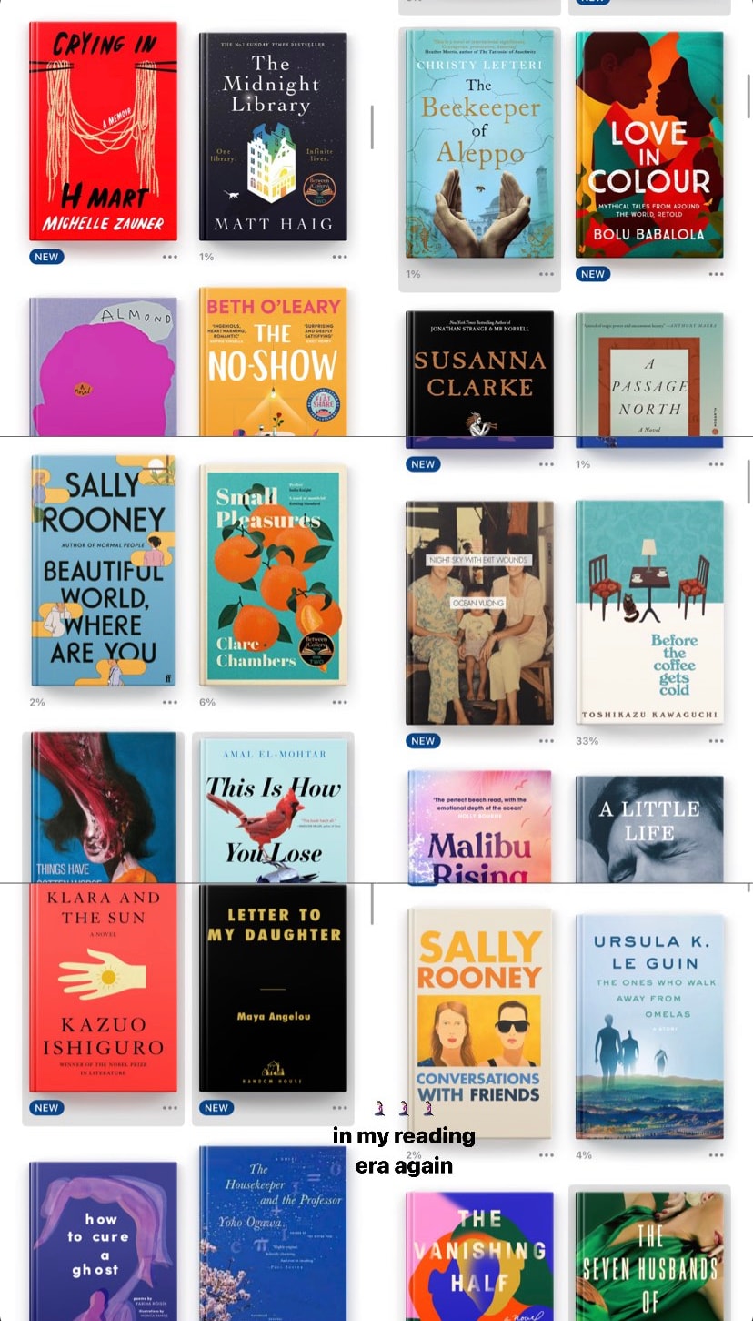 recent reads
